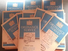 Ordnance Survey 1:25,000 1st / 5th Series Maps