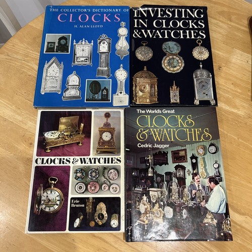 Bundle books about clocks - bundle, 4