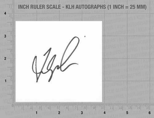 Fred couples hand signed - fred,