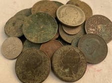 25  Old English Coins Found