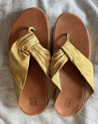 Fitflop microwobbleboard gold - fitflop,