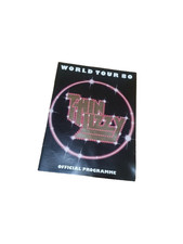Thin Lizzy World Tour Programme 1980