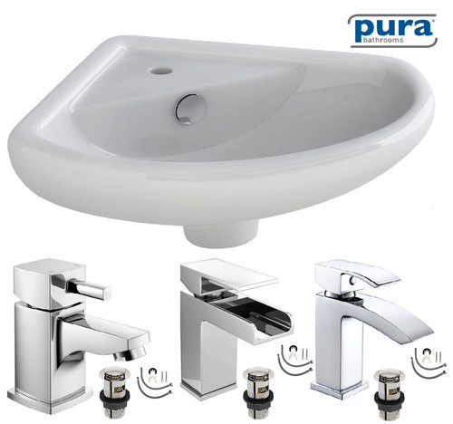Pura small rounded corner wall - rounded,