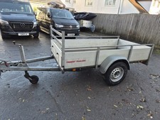 Anssems G14 Braked Trailer 1.4t Single AXLE Flat Bed