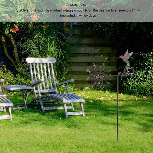Iron windmill garden - iron,