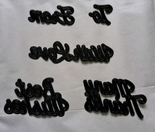 Metal Die Cuts for Card Making - Various Greetings Bundle