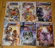 He-Man Thundercats comic issues 1-6 DC Comics #1 #2 #3 #4 #5 #6
