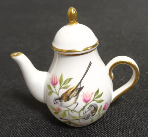 Vintage spode miniature - spode, birds