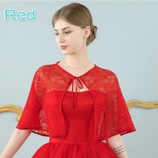 Women lace shrug bolero cape - bolero,