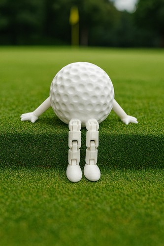 Printed golf ball buddy - 3d,