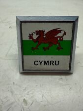 VINTAGE CYMRU WALES SQUARE CAR