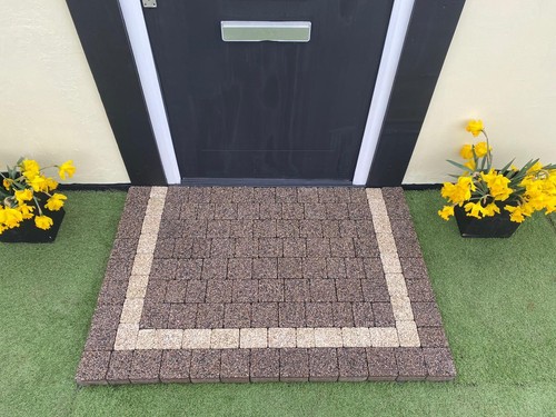 Patio stones steps - patio,