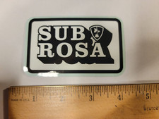  SUBROSA BMX STICKER