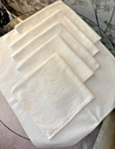 Six odd antique - odd, white