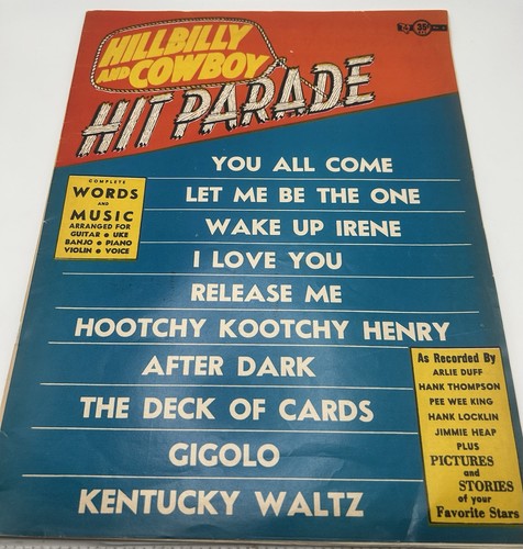 1954 vol hillbilly and - 1, no
