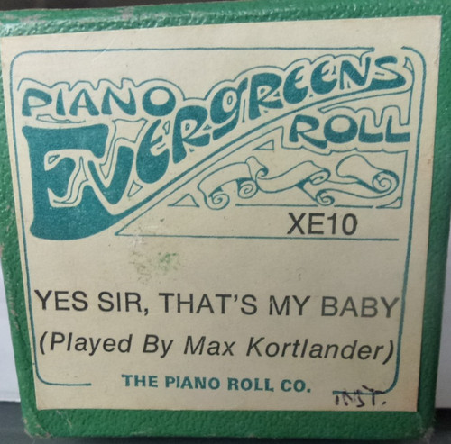 Piano evergreens roll yes - piano, roll.