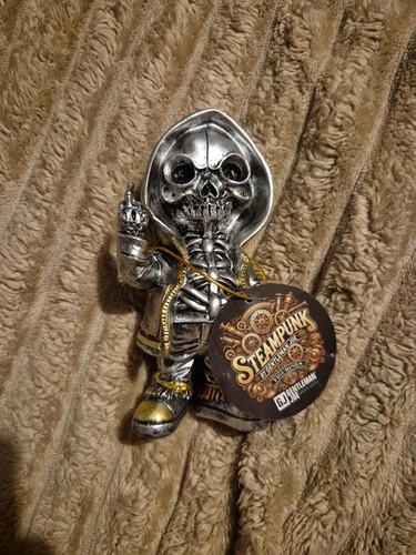 Steampunk skeleton ornament - skeleton,