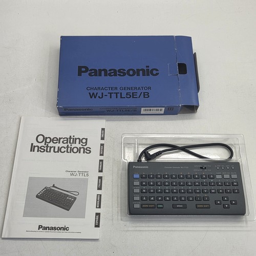 Panasonic ttl5e character - panasonic, wj-ttl5e