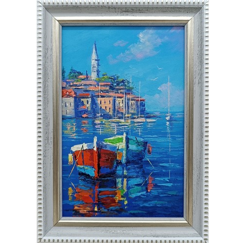 Sailboat original oil painting - original,