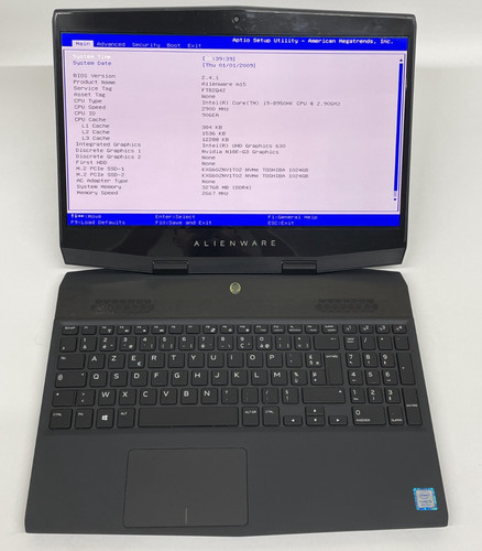 Alienware m15 i9 8th - m15,