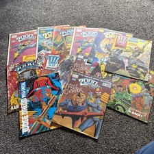 13x Issues Of 2000AD Mostly 1987