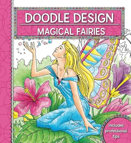 Magical fairies doodle design - fairies:,