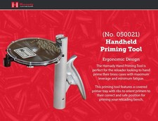 Reloading Hornady Hand Held Priming Tool - 0500021 Lee RCBS Lyman Hornady
