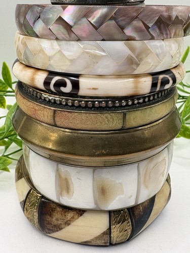 Bundle brass abalone - brass,
