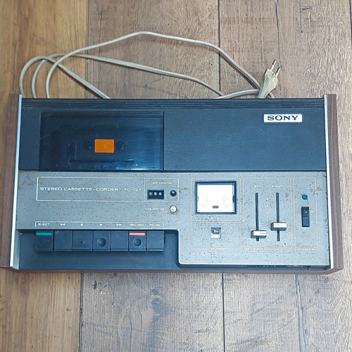Sony 127 stereo cassette - tc-127,