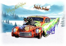 Drag Racing Santa Pod