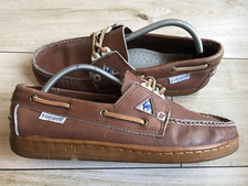 Mens VINTAGE LE COQ SPORTIF BOAT Shoes (uk9)