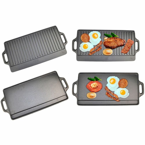 Non stick cast iron reversible - non-stick,