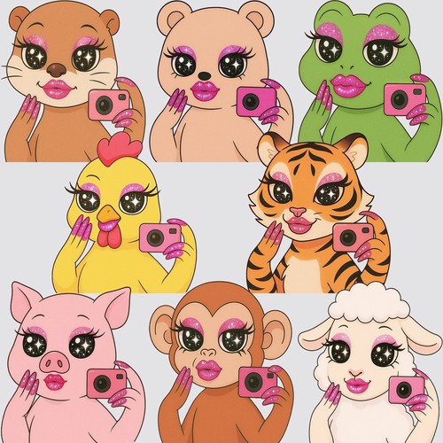 Parody serie stickers - parody,