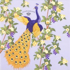 4x Single 33x33cm Napkins