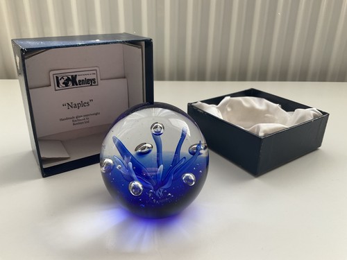Kenleys glass paperweight - glass,