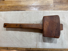 vintage 15” Carpenter's Wooden Mallet