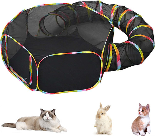 Cat tunnel collapsible outdoor - cat,