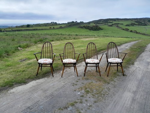 Four vintage ercol windsor - four,