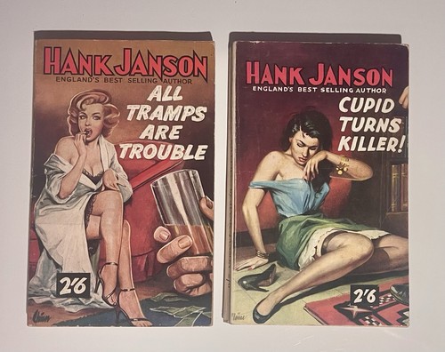 Hank janson paperbacks - hank,