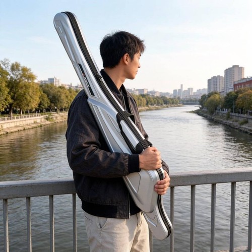 Hard shell rod bag sturdy - shell,