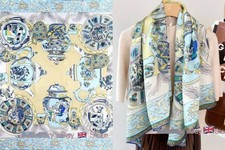 100% Mulberry Silk Scarf in