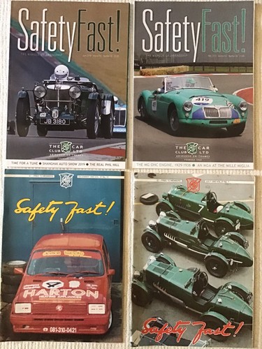 Car club safety fast - mg, “safety