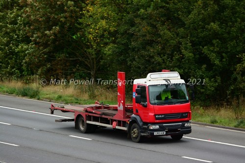 Truck photo 12x8 - 12x8, daf