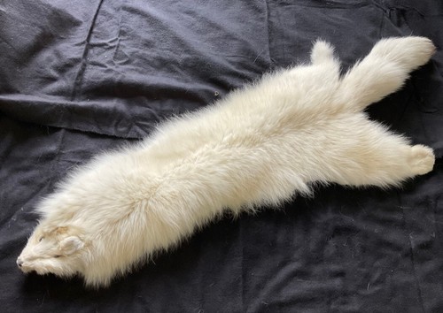 Vintage white mink fur - vintage, wrap