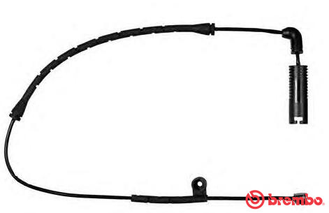 Warning contact brake - brake, pad