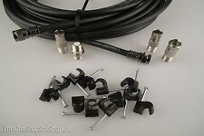 5m Black Universal RF Coax