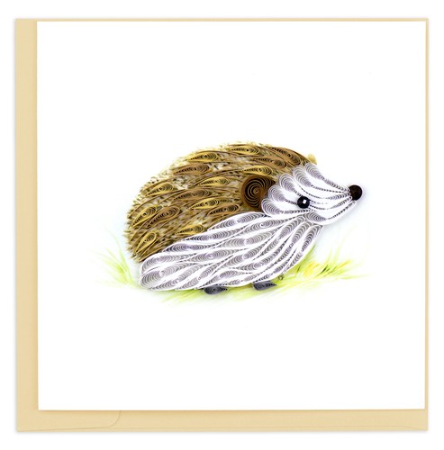 Quilling white and brown - quilling,
