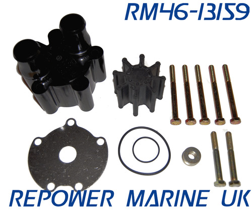 Impeller kit with - housing, for