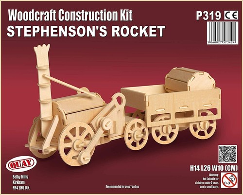Stephenson rocket woodcraft - rocket,