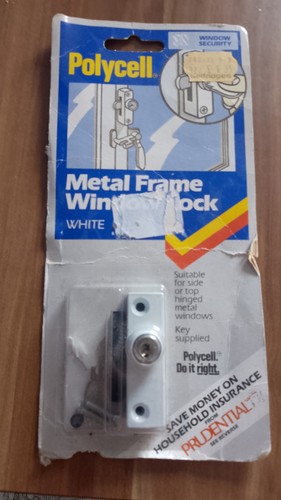 Polycell metal frame window - metal,